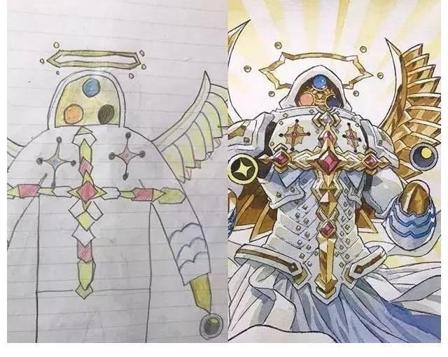 插画师#国外的画师有多厉害?给我一份草稿,还你一套插画大作!