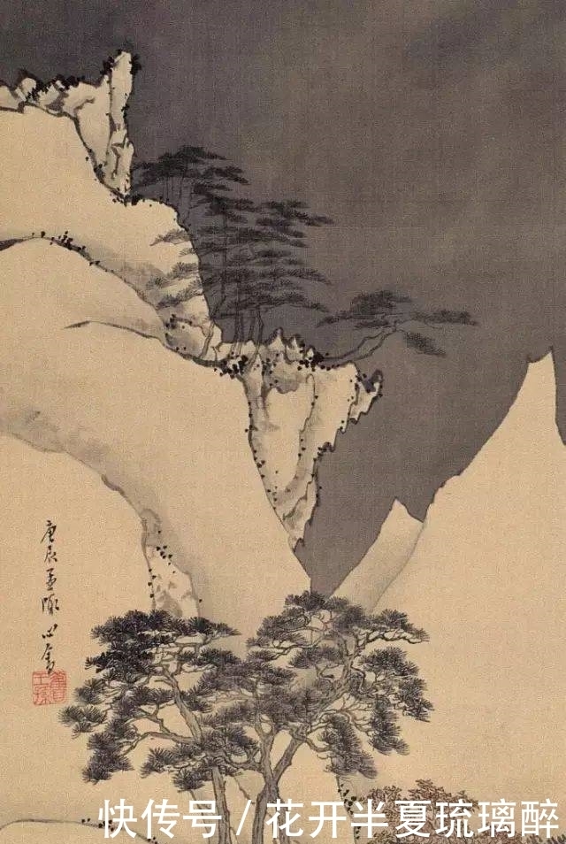  冬日来临，赏溥儒雪景山水