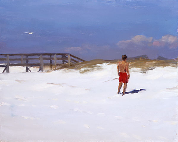 美国@美国画家Jeffrey T. Larson：田园诗般的生活人物油画