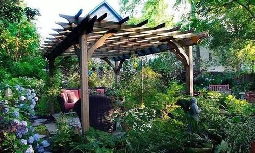 顶棚|20款不同格调庭院,第一种绝大部分人都爱,最后一种最适合现在!