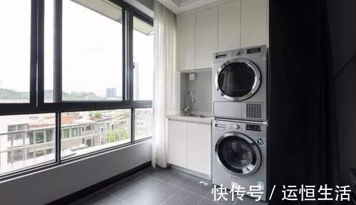 空间|洗衣机不要放阳台上了，放这里更能合理利用空间，能延长使用寿命