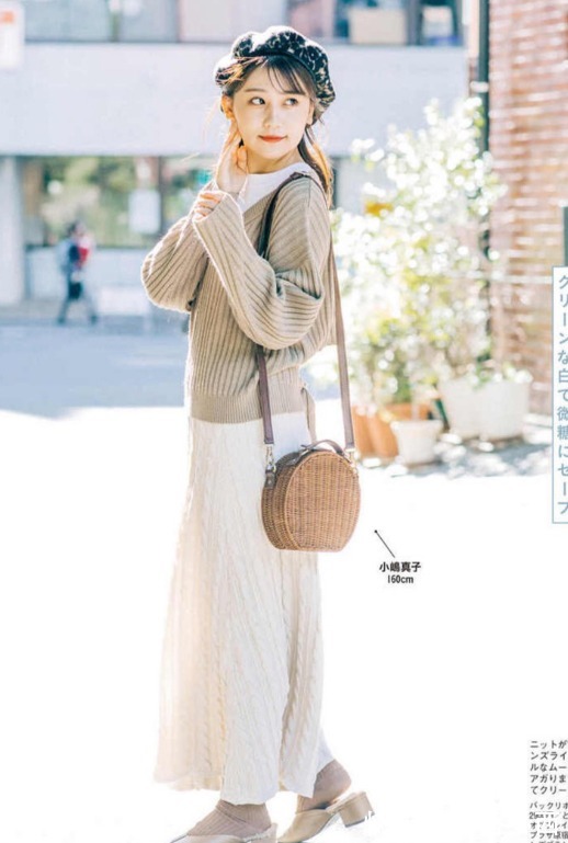 大衣|日本女性也太会穿了吧!这些裙装look不得不学,奔四奔五也用得上