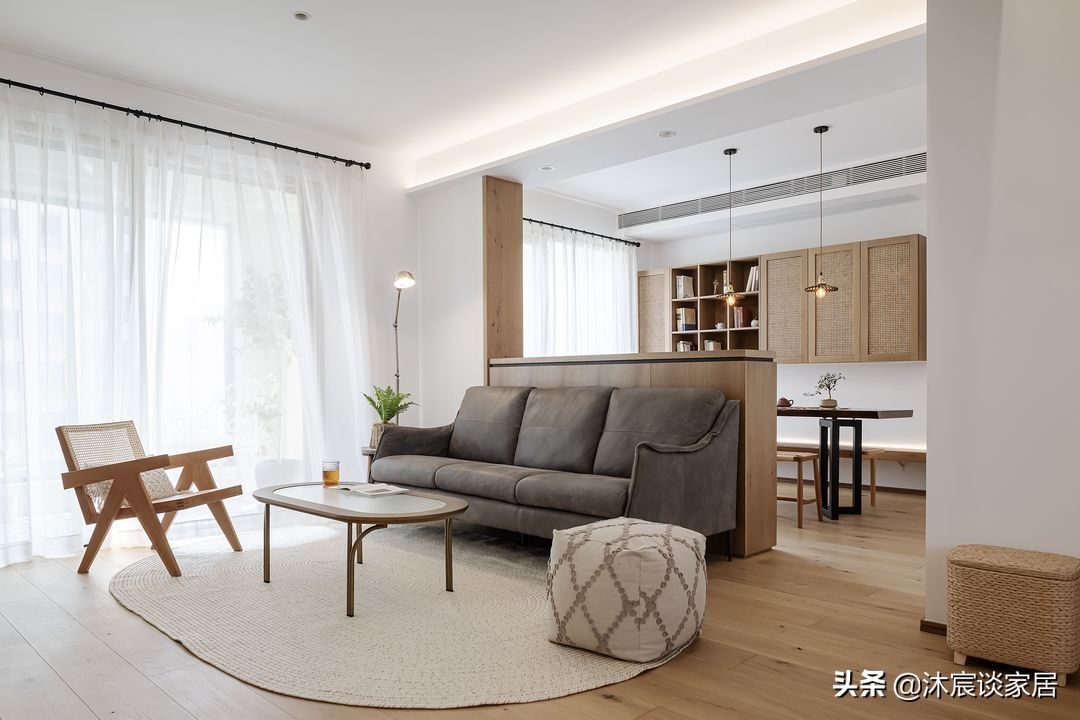 收纳|她说她家是“穷装修”,我看并不是这样,越简单越舒服,温暖雅致