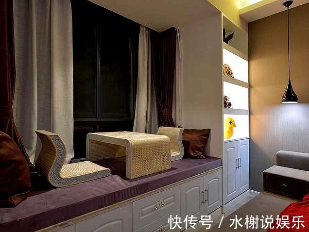 收纳|飘窗只知道放绿植4种更实用的设计,奢华又上档次