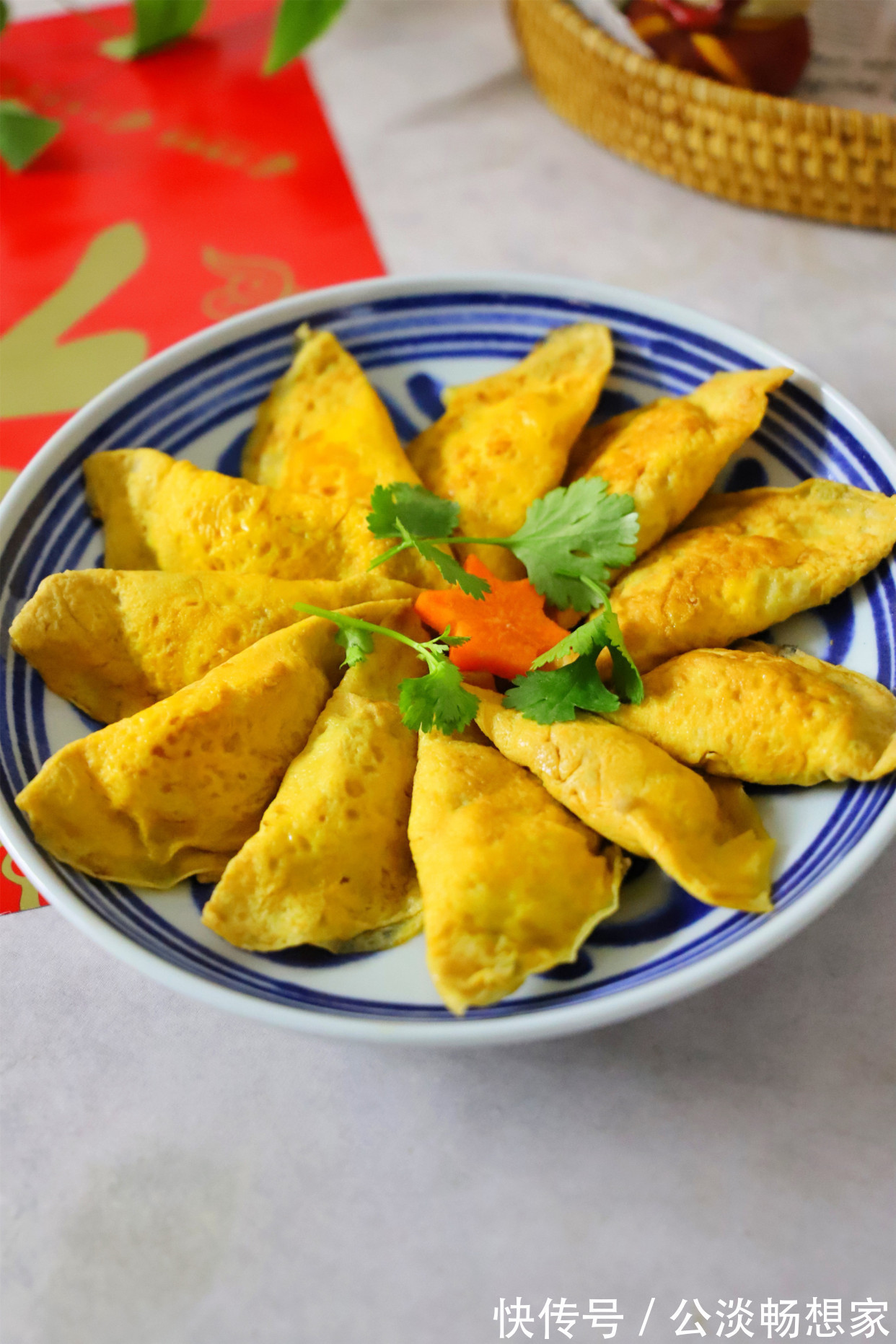 手艺|做蛋饺用鸡蛋还是用鸭蛋老爸不外传的手艺，蛋饺耐煮不破有窍门