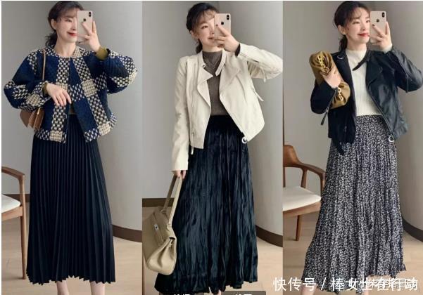 借鉴|秋冬季如何将半身裙穿得优雅高级时尚博主们的搭配,值得借鉴