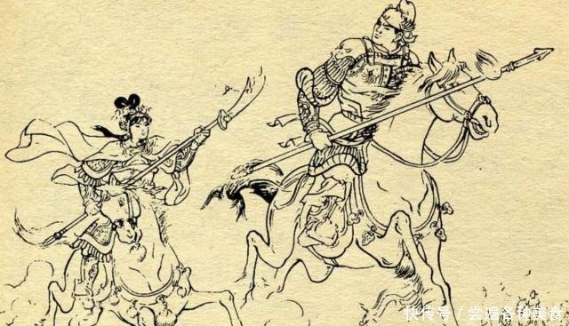 瓦岗|兴唐传头号女将计杀隋唐第一猛,生擒瓦岗九大将,为一帅哥投降