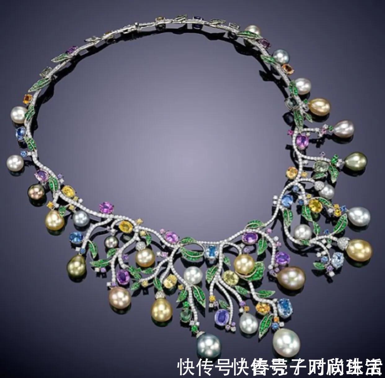 de grisogono&她是海洋中最瑰丽的珠宝,她点亮了女人雅致与高贵的光芒