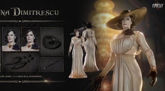 还原|《生化危机8》吸血夫人半可动雕像 完美还原丰韵身材