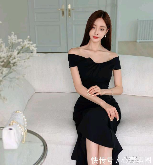 女神|女神孙允珠高清时尚搭配：魅夜精灵优雅花瓶鱼尾晚礼裙