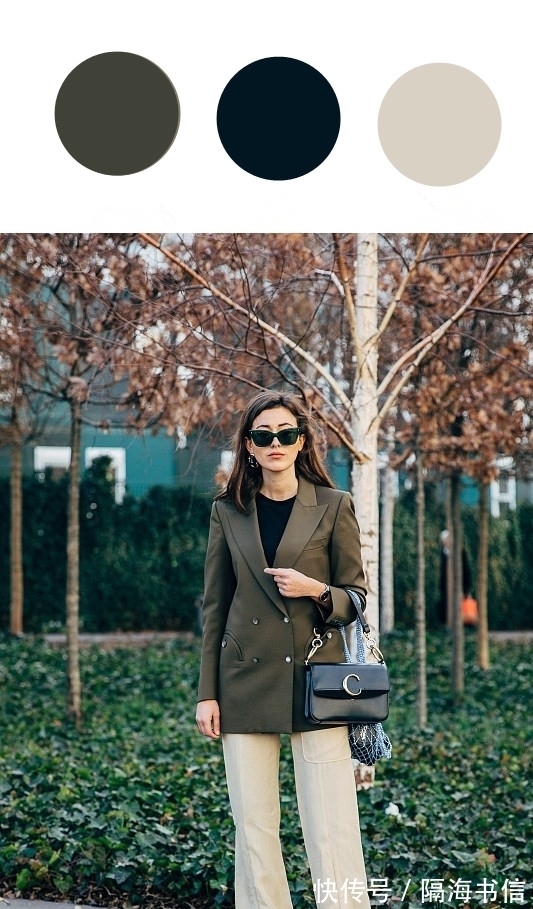 棕色 掌握时尚最简单的方式,就是穿对颜色,配色高级随便穿都美
