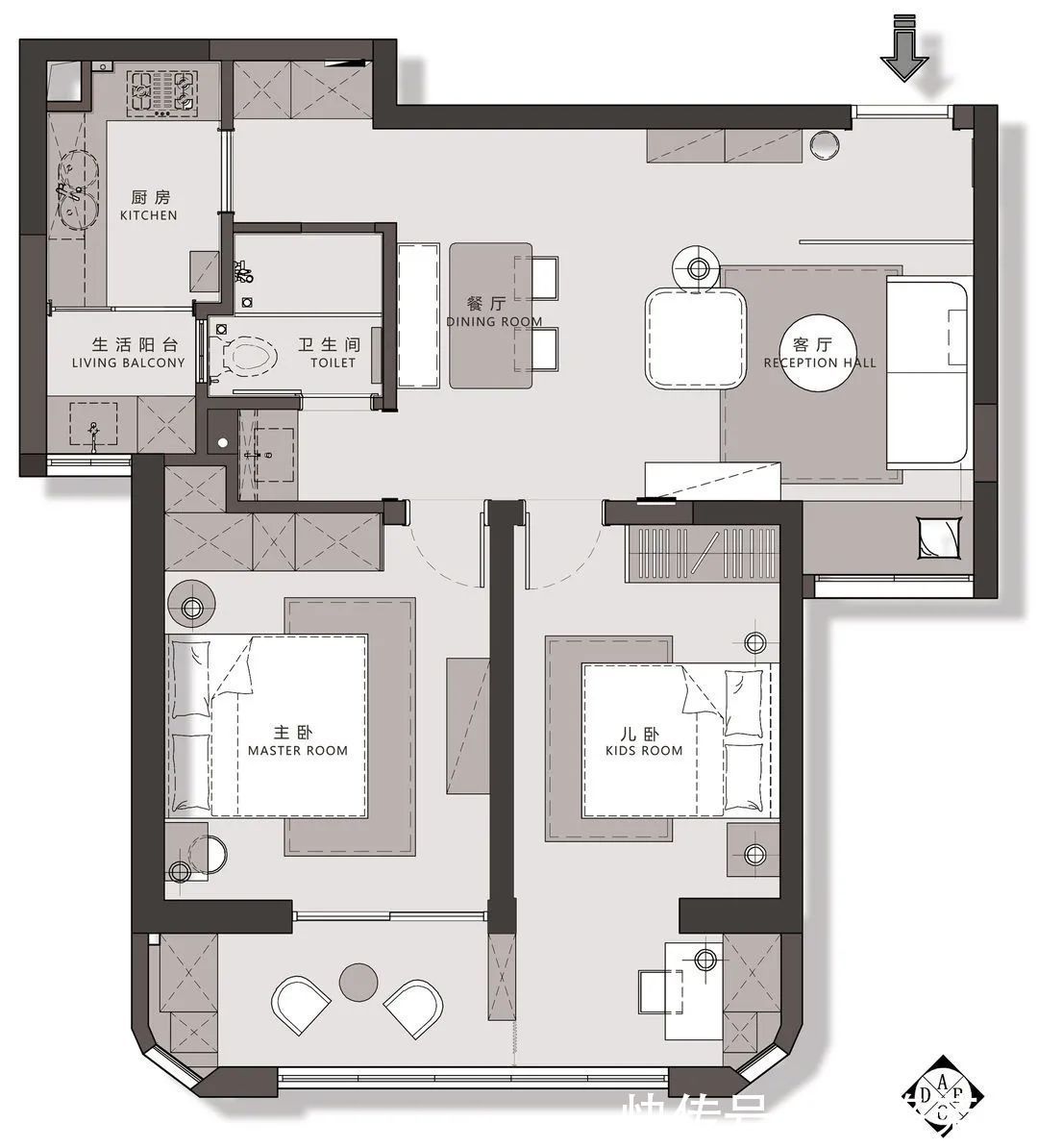 收纳|　整屋以燕麦色、暖灰色和原木色为主，整体空间呈现出休闲舒适、温暖自愈的视觉效果
