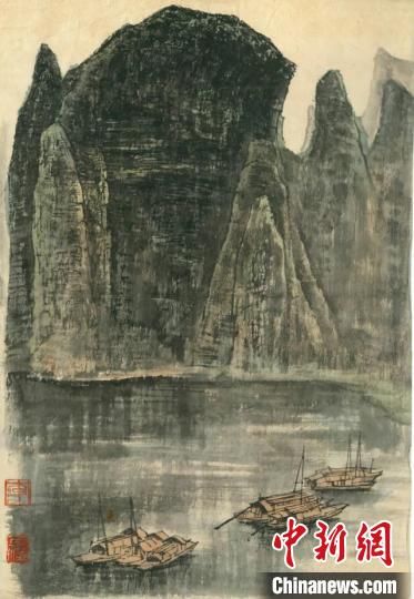 父子！“李可染、李玉双父子艺术对话展”在广东美术馆开幕