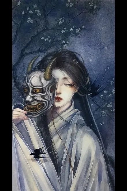 古风插画|最是人间留不住,朱颜辞镜花辞树