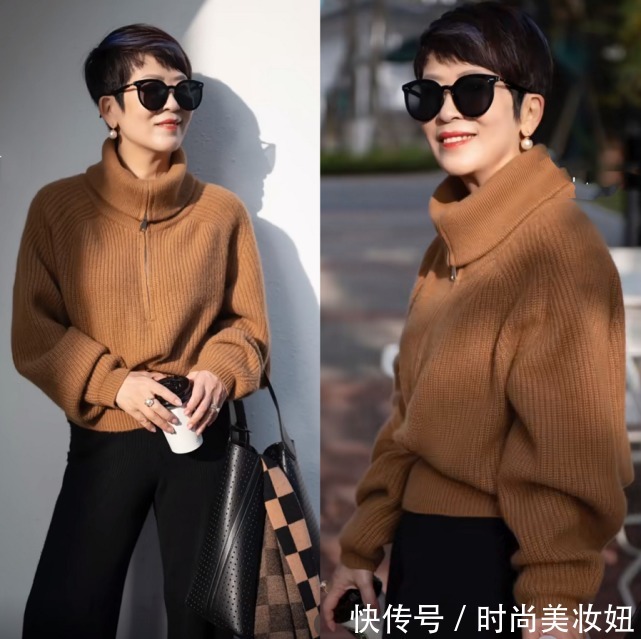 保暖度|这才是优雅不显老的穿搭,每一套都很洋气减龄,照穿年轻10岁