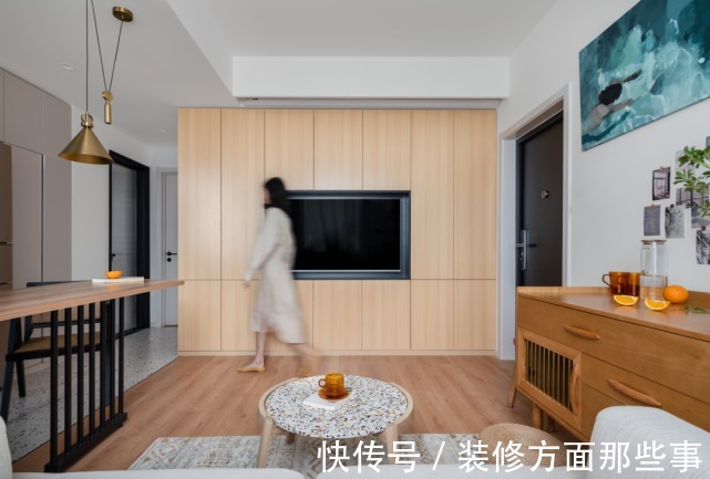 屋主|56㎡小户型老房改造,小而美的设计!