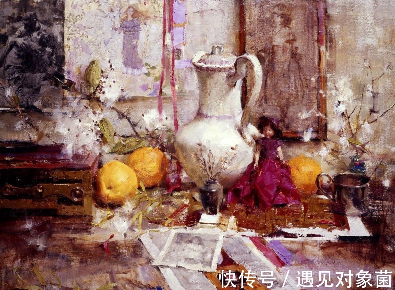 ·施密德@教科书式的经典画作,英国女王都赞赏不已的“大触之神”理查德