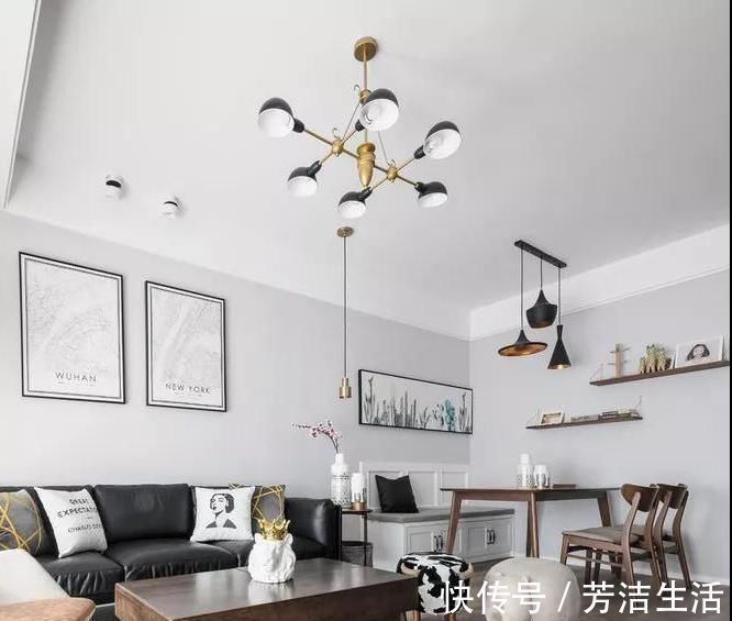 客厅|装修客厅不吊顶,只走一圈宽石膏线好看吗还有哪些好的建议