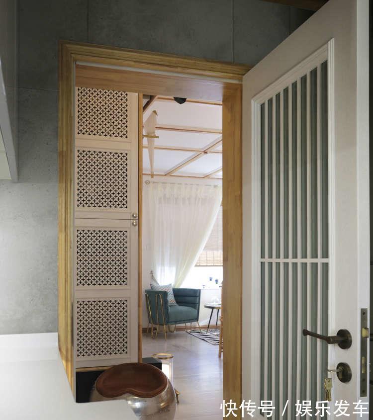 户型|60平两室一厅,日式风格力求简洁,小户型也能很舒服