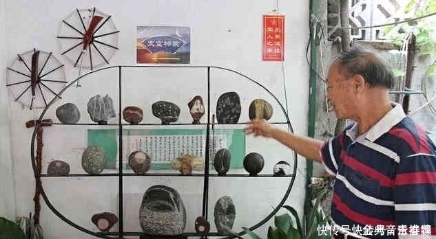 进山#退休老人进山觅奇石20年骑坏3辆摩托,发掘3件“镇斋之宝”