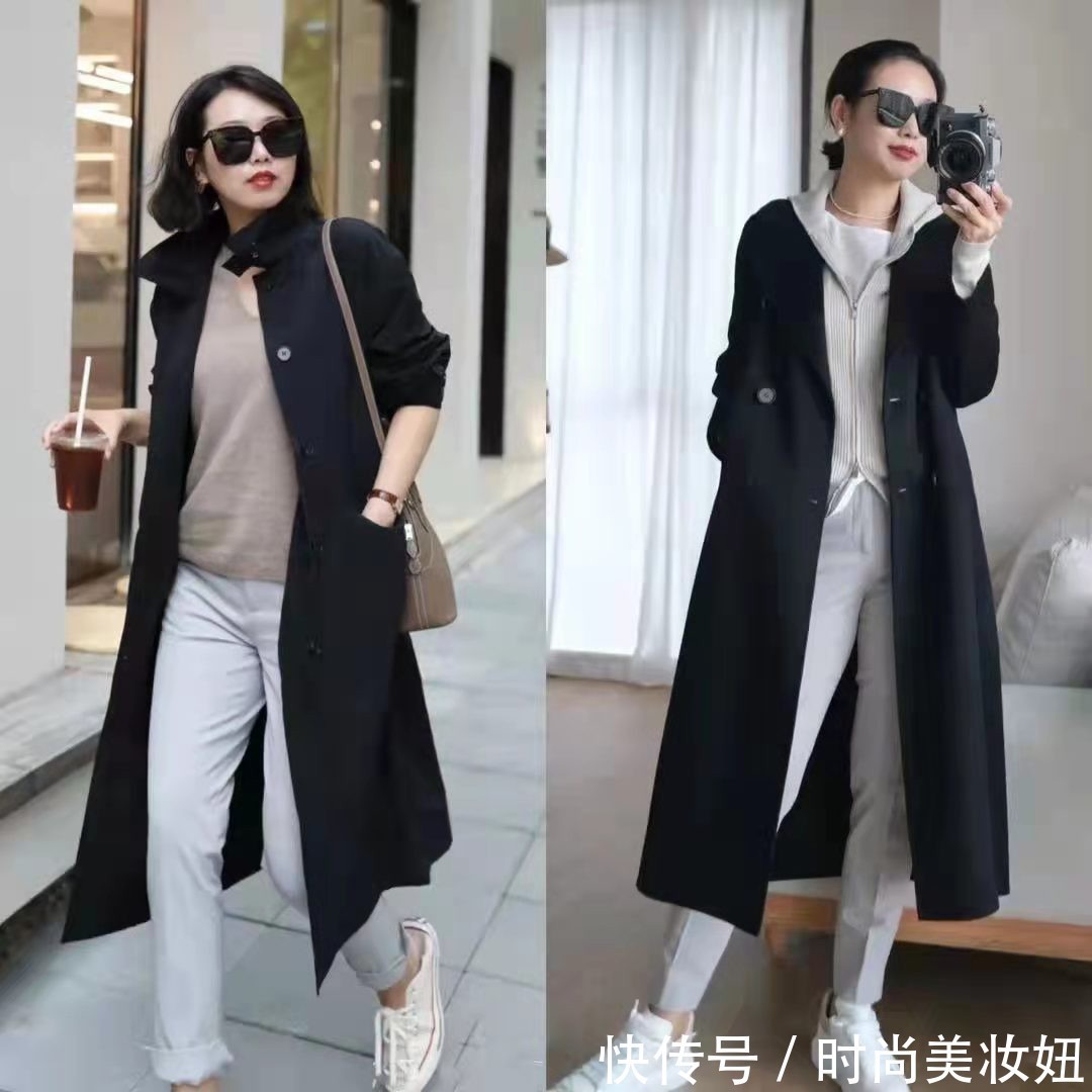 浅色|40岁微胖女人穿衣越简单越好,提升气质还高级,120斤也很时髦