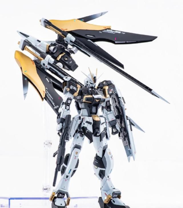 模玩控:RG比例命运混搭脉冲高达改造,“命运脉冲”高达模型