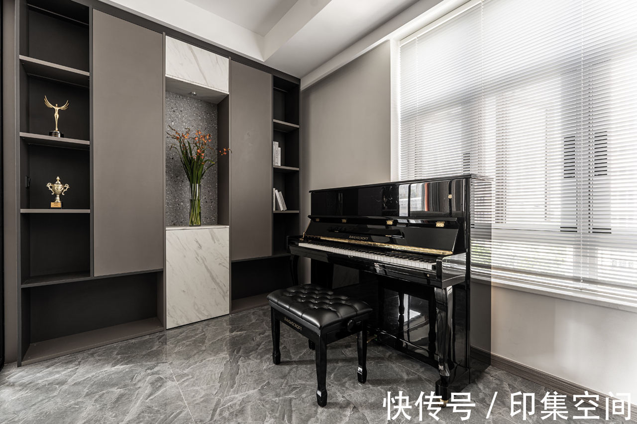 书房|200㎡的现代轻奢——最好的生活