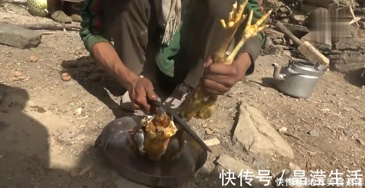 葱油鸡|尼泊尔山区贫困村民杀鸡招待中国客人,鸡肉做法特别,味道确实好