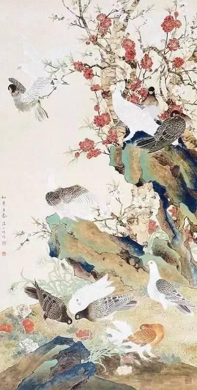  花开见佛——工笔画大师陈之佛作品