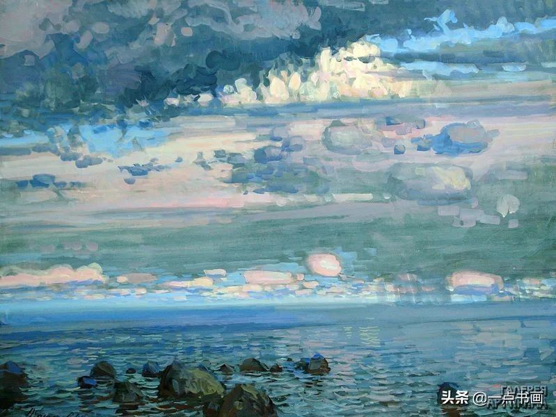 美术学院#阿巴库莫夫:被誉为俄罗斯的金笔,其画笔下都是净化的世界