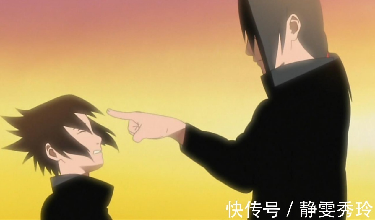 晓组织|宇智波鼬临走时,两次伸手动作究竟代表什么?只为逗逗佐助?