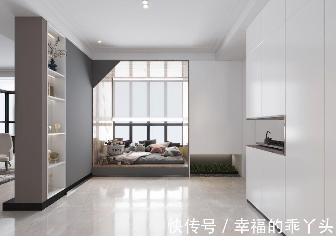 现代|简约现代两居室，舒适感爆棚，不出门也不会觉得无聊