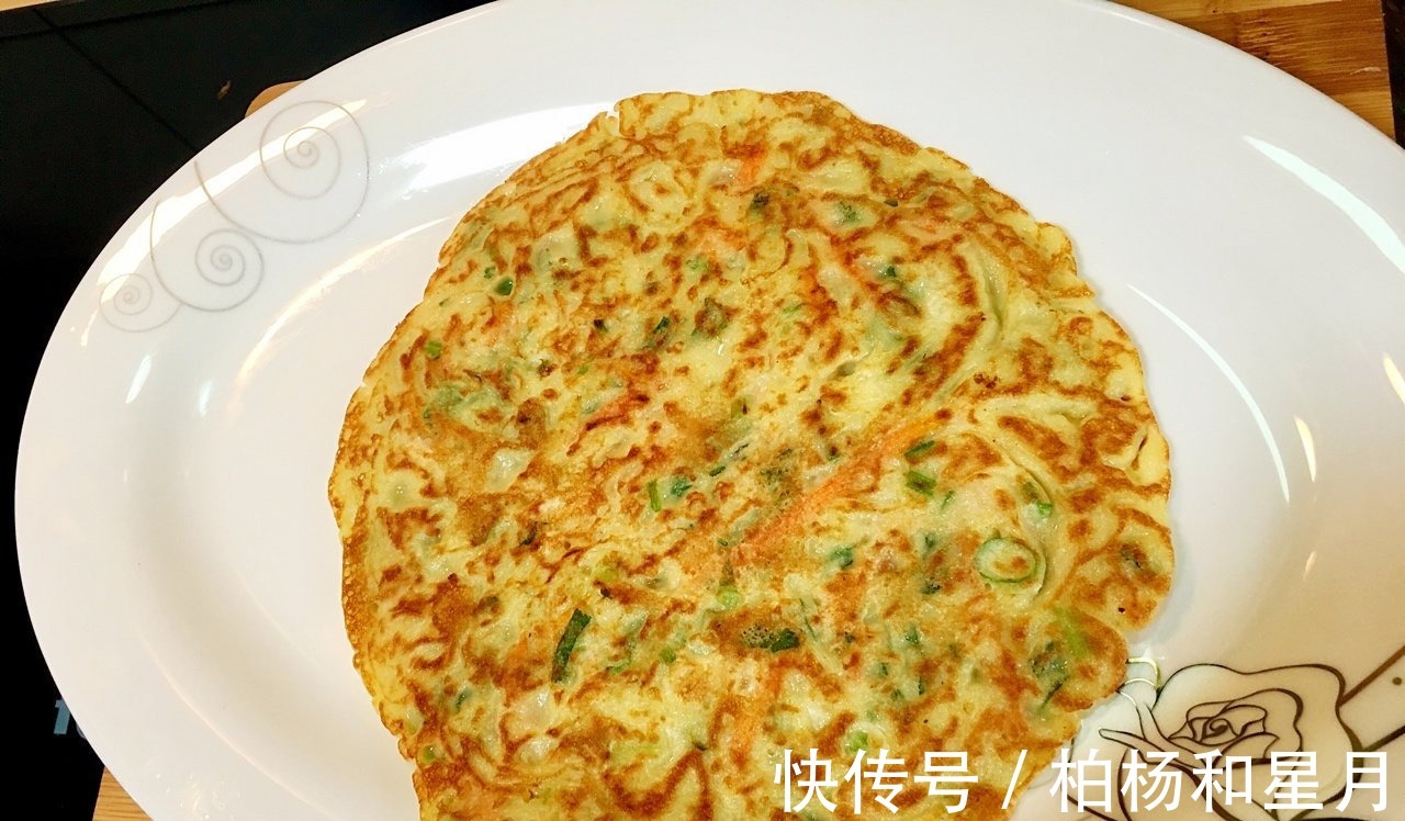懒人版早餐饼的做法,不揉面不醒面,10分钟出锅,营养均衡更好吃!