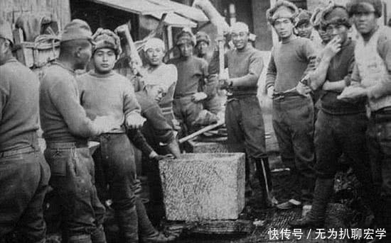 前辈|中日士兵体型对比照,原来前辈用这样的体魄,在和钢铁大炮作战!