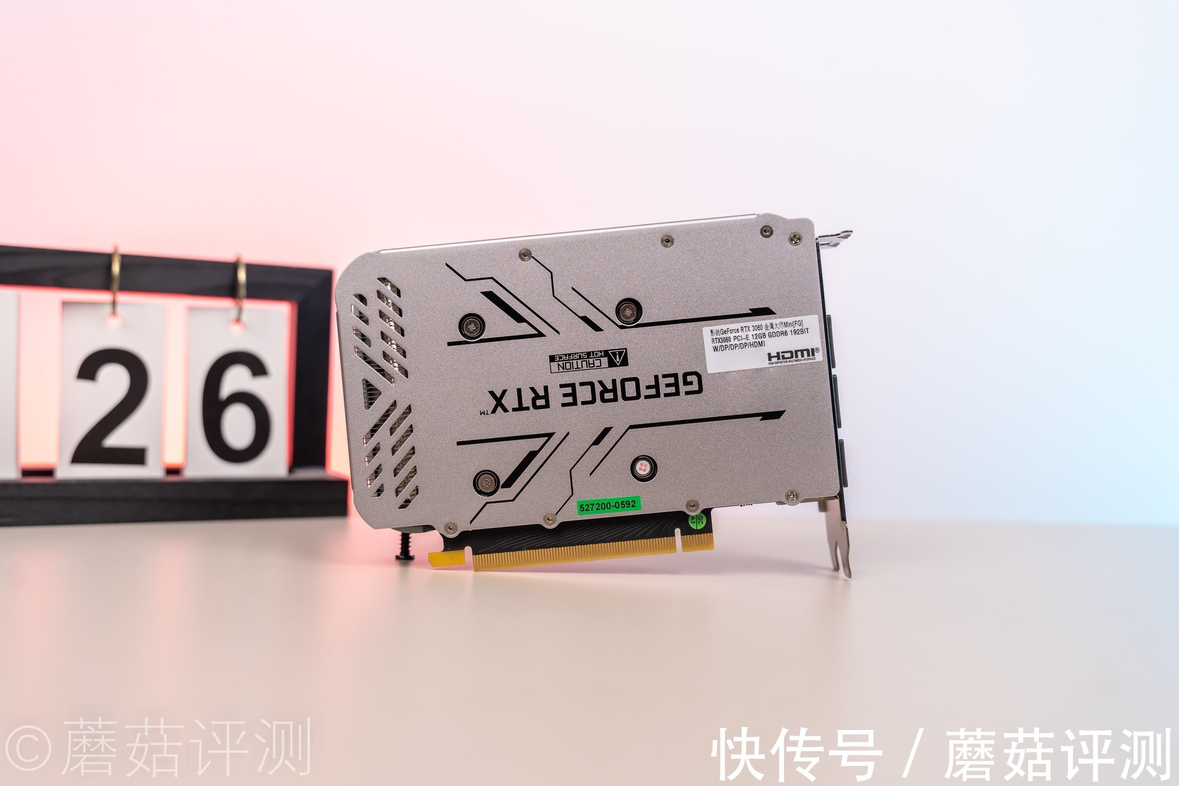 机箱|体积小巧，外形精致、影驰RTX3060金属大师Mini显卡 评测