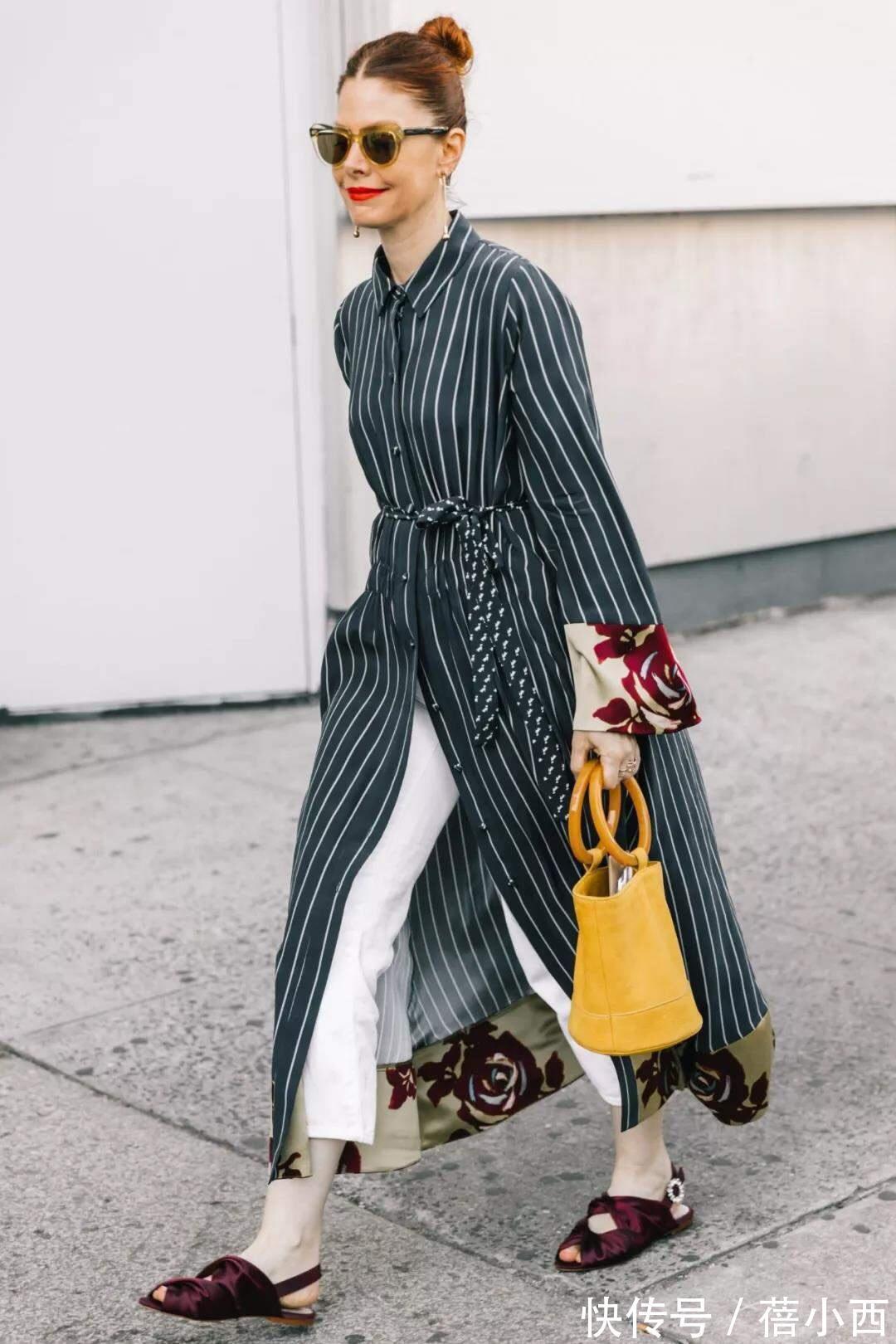 高跟鞋|今年火了的搭配“长裙+阔腿裤”! 瞬间化身穿搭博主,回头率十足