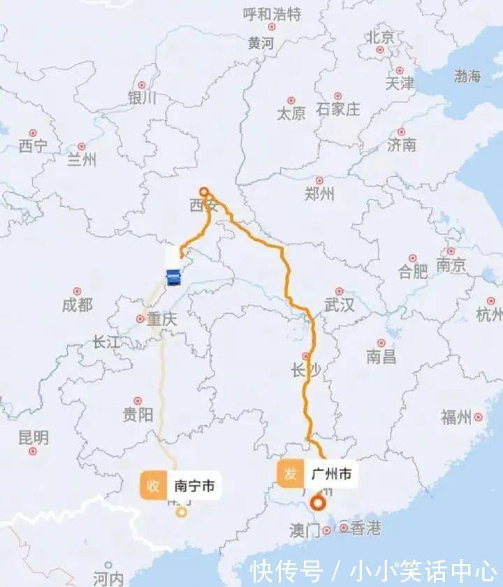 路线|“快递的路线有多离谱？”哈哈哈哈哈笑死就离谱！