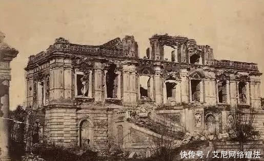 圆明园|大火后的圆明园,那时还没今天这么破败,最后一张珍贵(组图)