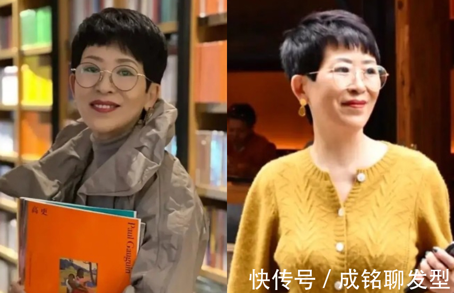发质|50岁+的女士换发型,与其刻意装嫩,不如随意简单的发型更显年轻