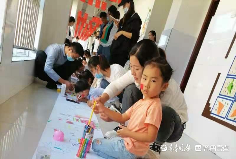 第四实验小学|定陶区第四实验小学附设幼儿园开展庆国庆亲子活动