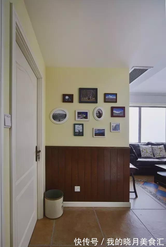 老干部|100㎡美式风结束,朋友吐槽像老干部风!看到阳台却说好精彩