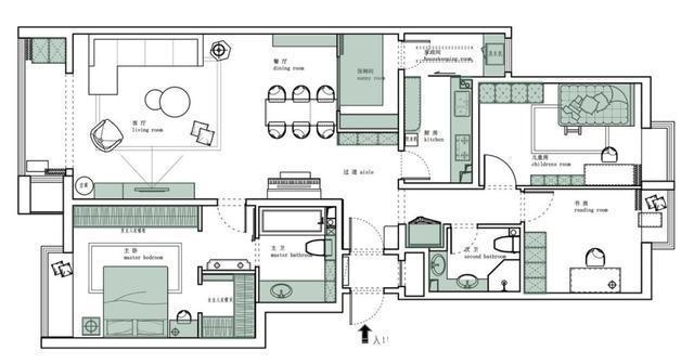 模板|看了她家，才知道什么是“断舍离”，全屋收纳，简直堪称模板