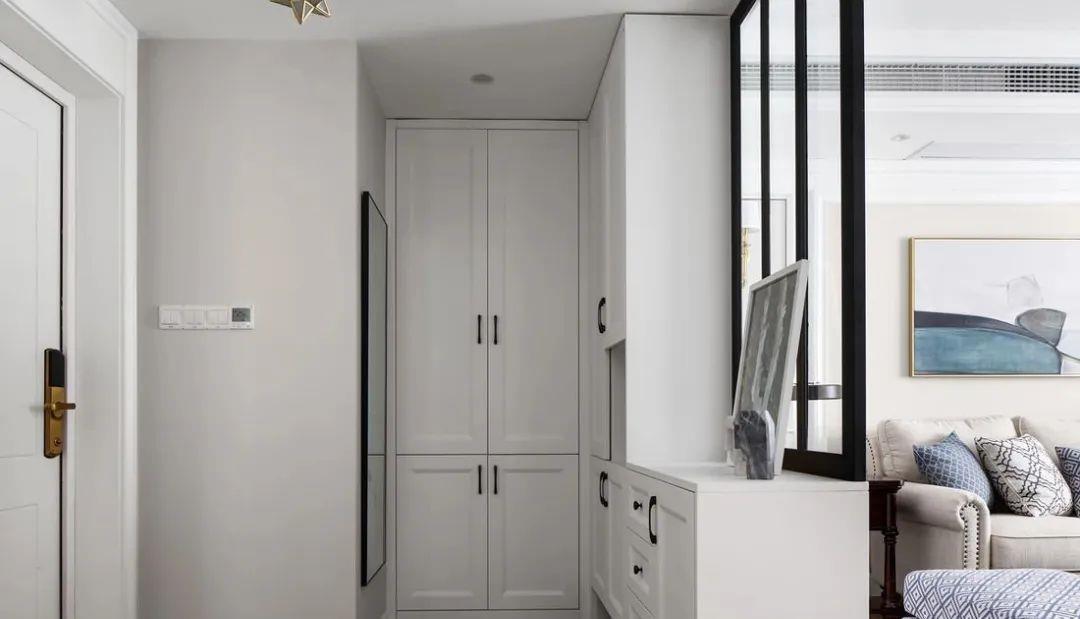 玄关柜|玄关这样设计，1㎡能当5㎡用，每天进门都会被美到！