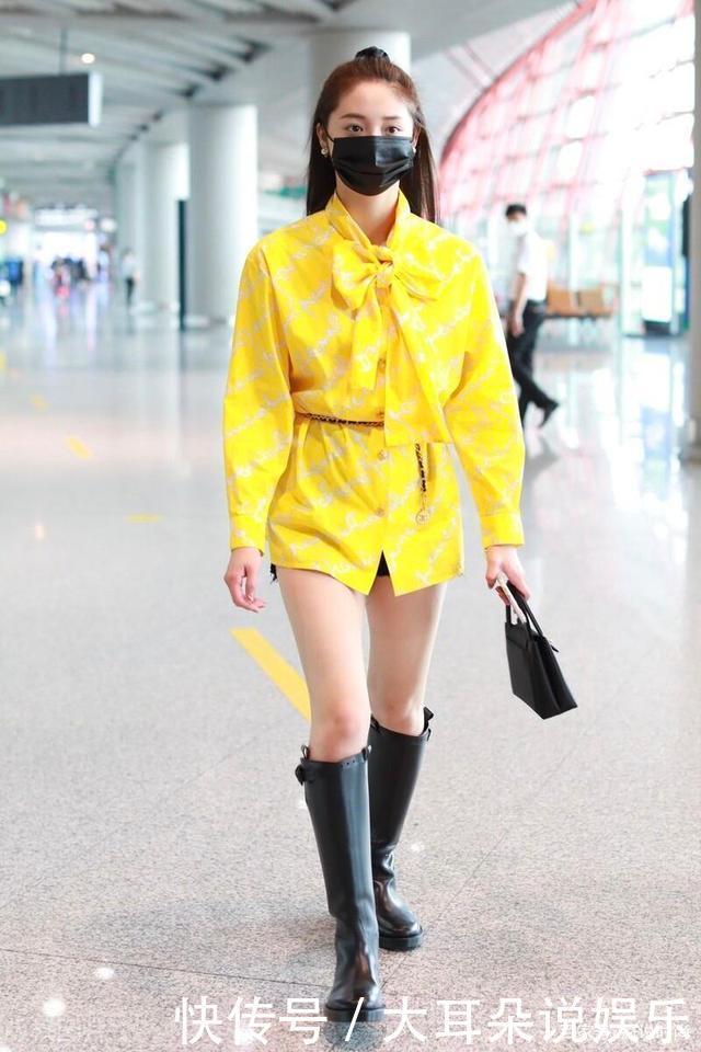 秋冬想要显腿长，试试“长筒靴”吧，显高又提气场