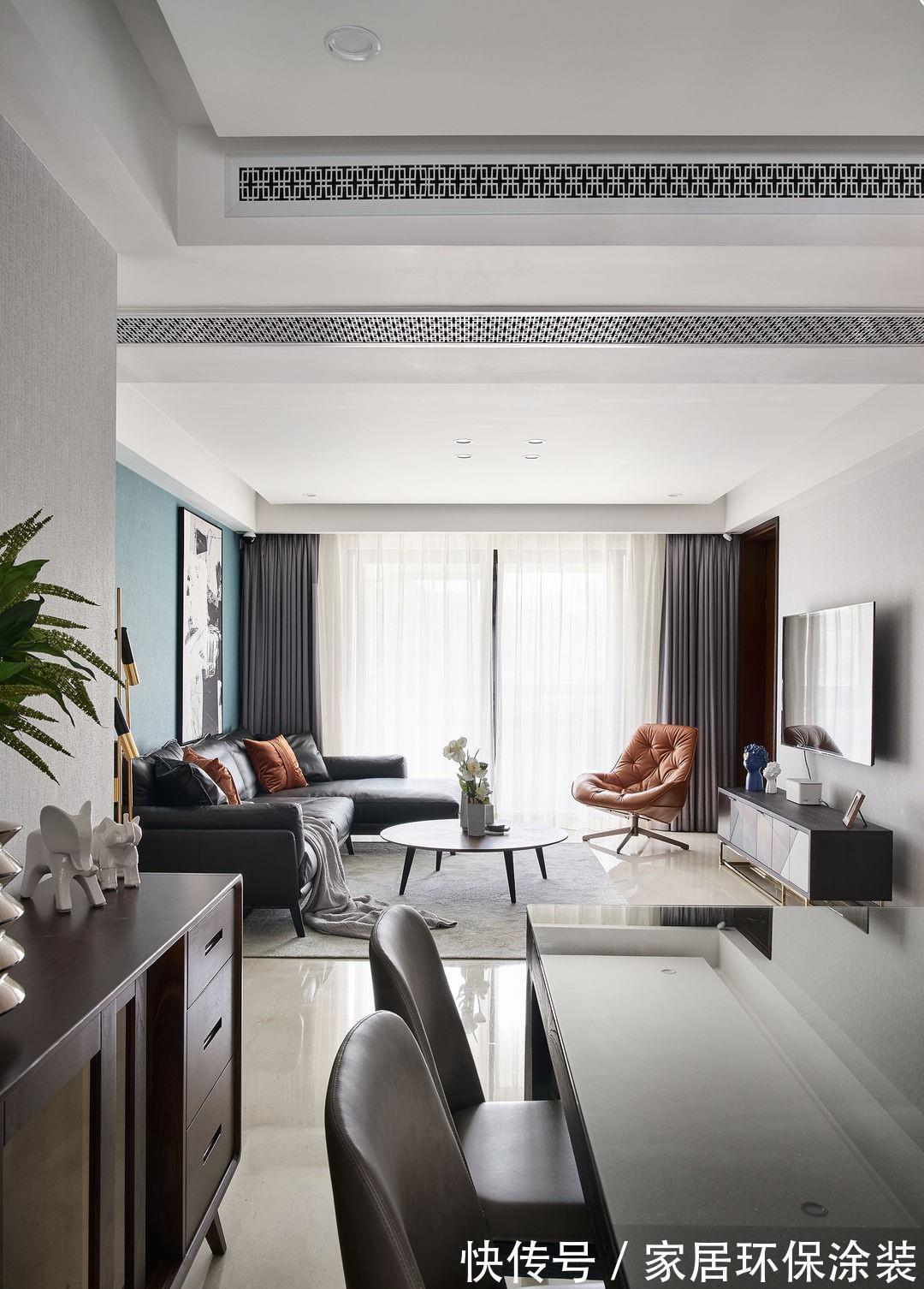 典雅|进退有度的家居空间,既有城市的时尚典雅,也有放松心灵的欢愉