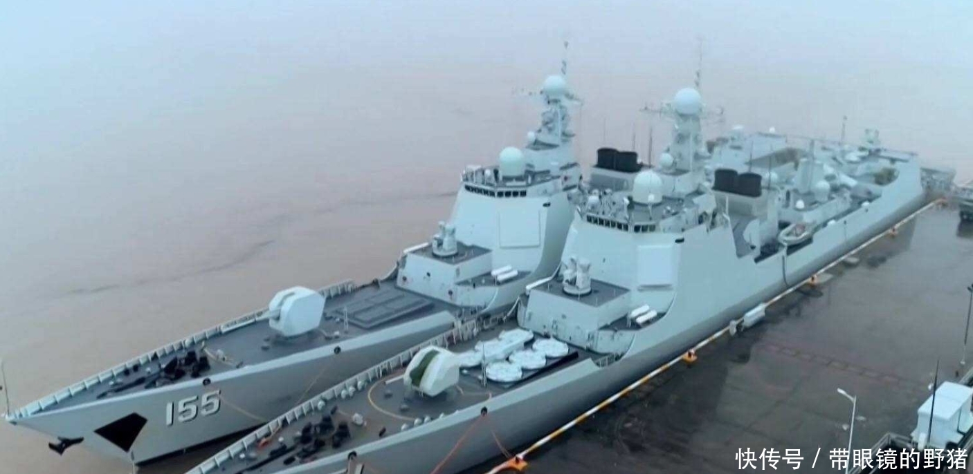 海峡对岸的6艘康定级护卫舰,对比054A型,到底什么水平?
