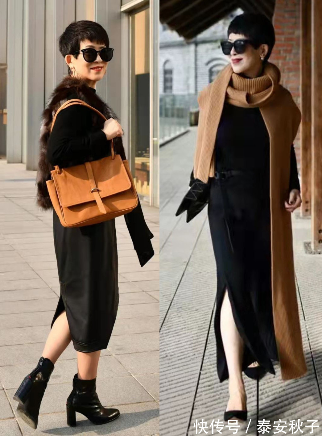 优雅 当我50岁以后,春天一定要像她一样打扮自己:显瘦、还显高级!