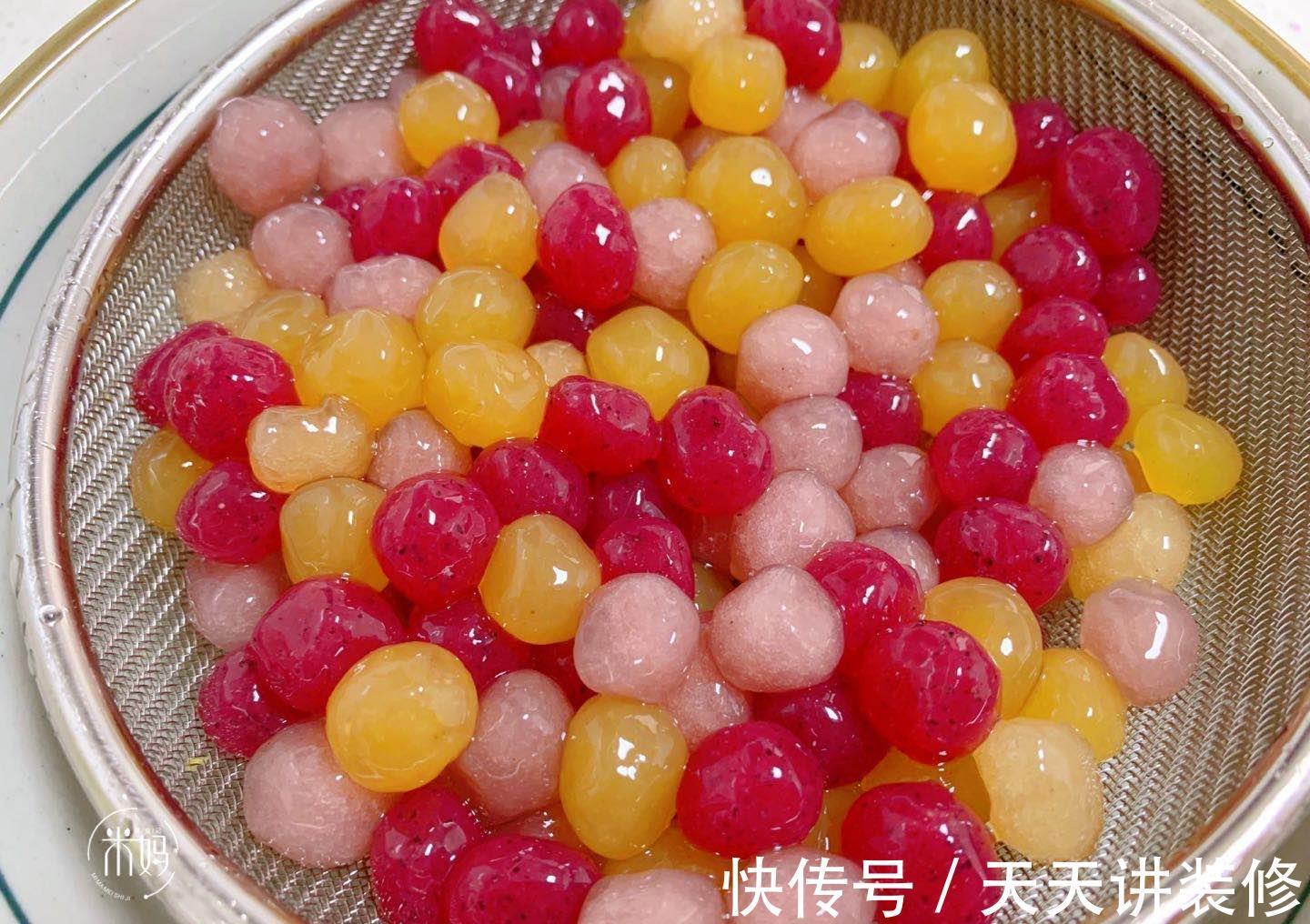 添加|这3种水果做成甜品，健康无添加，Q弹爽滑又香甜，比芋圆还好吃