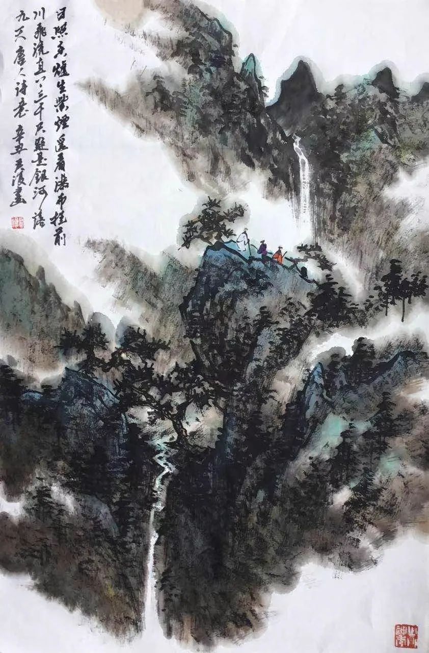 陈君复|以画说话——黄宾虹传承弟子·陈君复中国画鉴赏