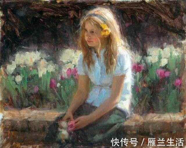 油画作品&美国艺术家的人体油画,技巧娴熟,细腻逼真